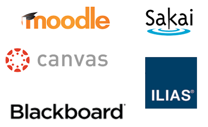 Learning management system options connected to LabsLand laboratories